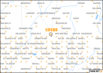 map of Kasba