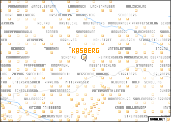 map of Kasberg