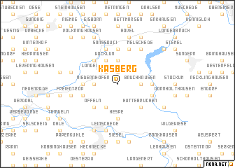 map of Käsberg