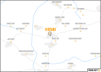 map of Kasbi
