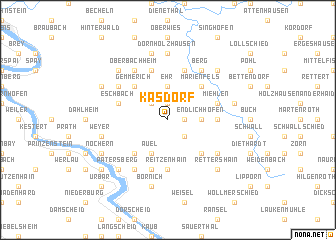 map of Kasdorf