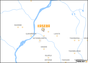 map of Kaseba