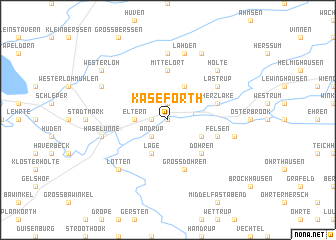 map of Käseforth