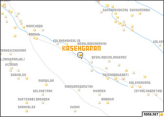 map of Kāseh Garān