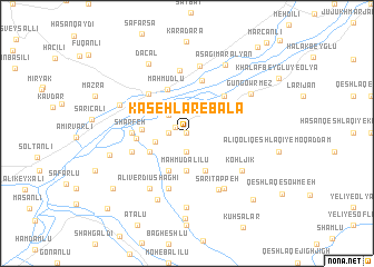 map of Kāsehlar-e Bālā