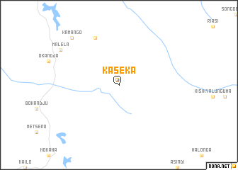 map of Kaseka