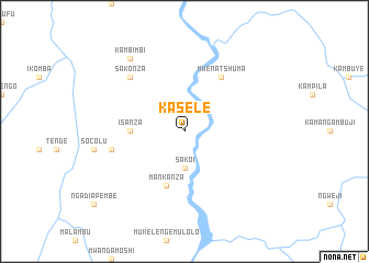 map of Kasele