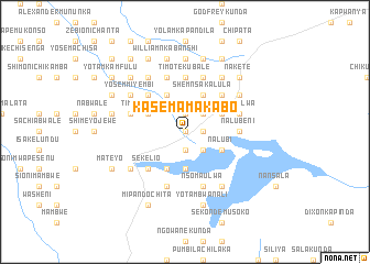 map of Kasema Makabo