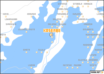 map of Kasembe