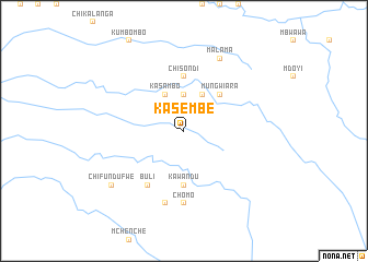 map of Kasembe