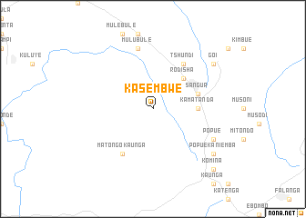 map of Kasembwe