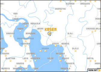 map of Kasem