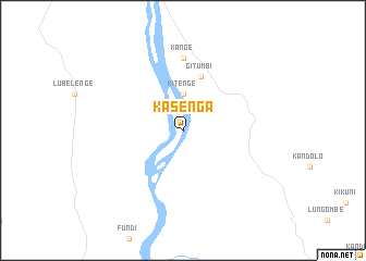 map of Kasenga