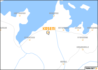 map of Kaseni