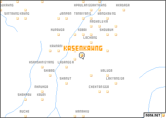 map of Kasenkawng