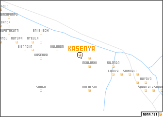 map of Kasenya
