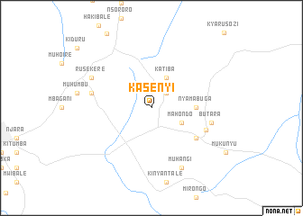 map of Kasenyi