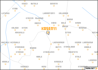 map of Kasenyi