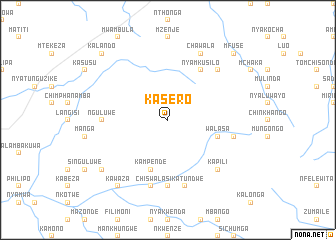 map of Kasero