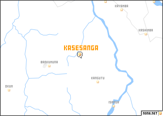 map of Kasesanga