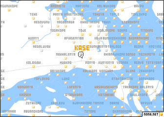 map of Kase