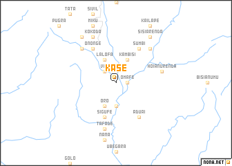 map of Kase