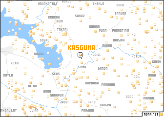 map of Kas Guma