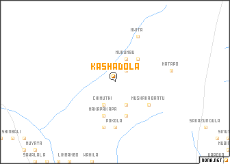 map of Kashadola