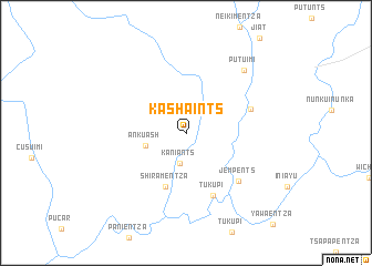 map of Kashaints