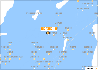 map of Kashala