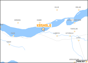 map of Kashale