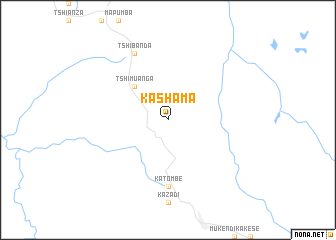 map of Kashama