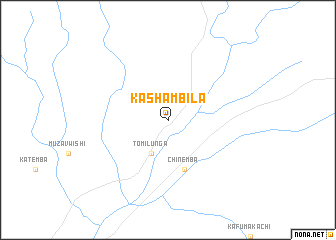 map of Kashambila