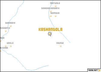 map of Kashandola