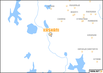 map of Kashani