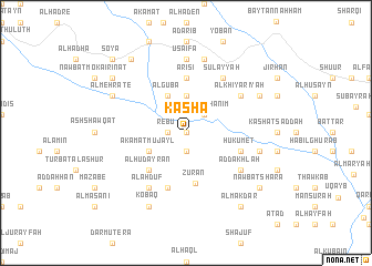 map of Kasha