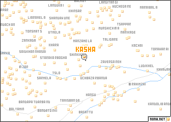 map of Kasha