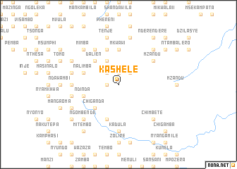 map of Kashele