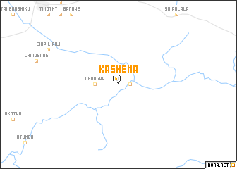 map of Kashema