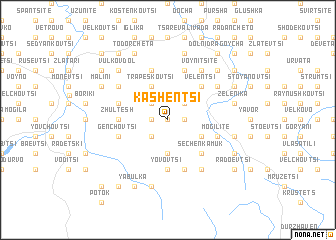 map of Kashentsi