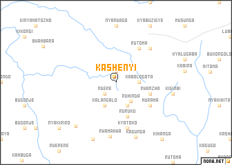 map of Kashenyi