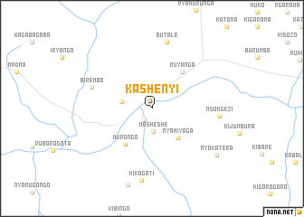 map of Kashenyi