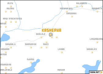 map of Kashepwa