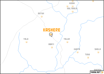 map of Kashere