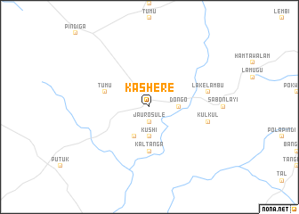 map of Kashere