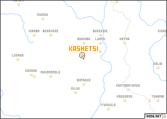 map of Kashetsi