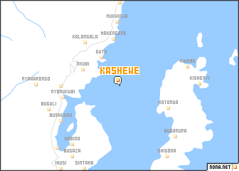 map of Kashewe