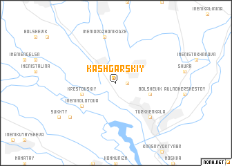 map of Kashgarskiy