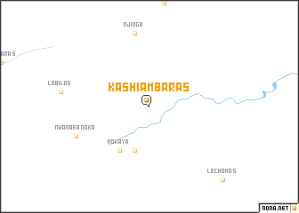 map of Kashiambaras