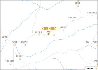 map of Kashiba